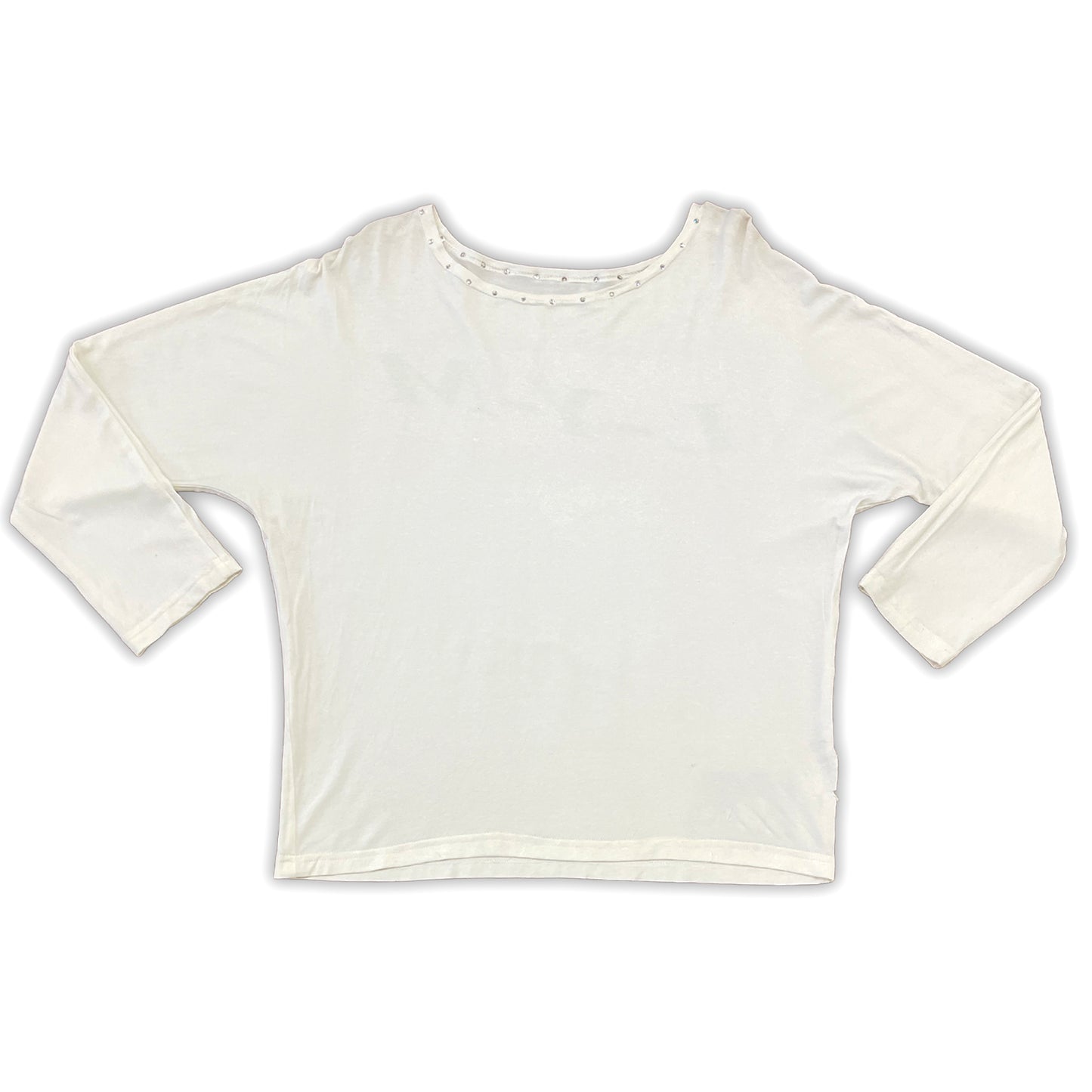 Washed Studded Long Sleeve