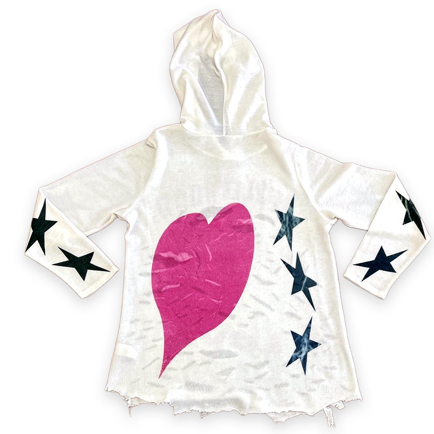 Perfect Distressed Hollywood Love Hoodie