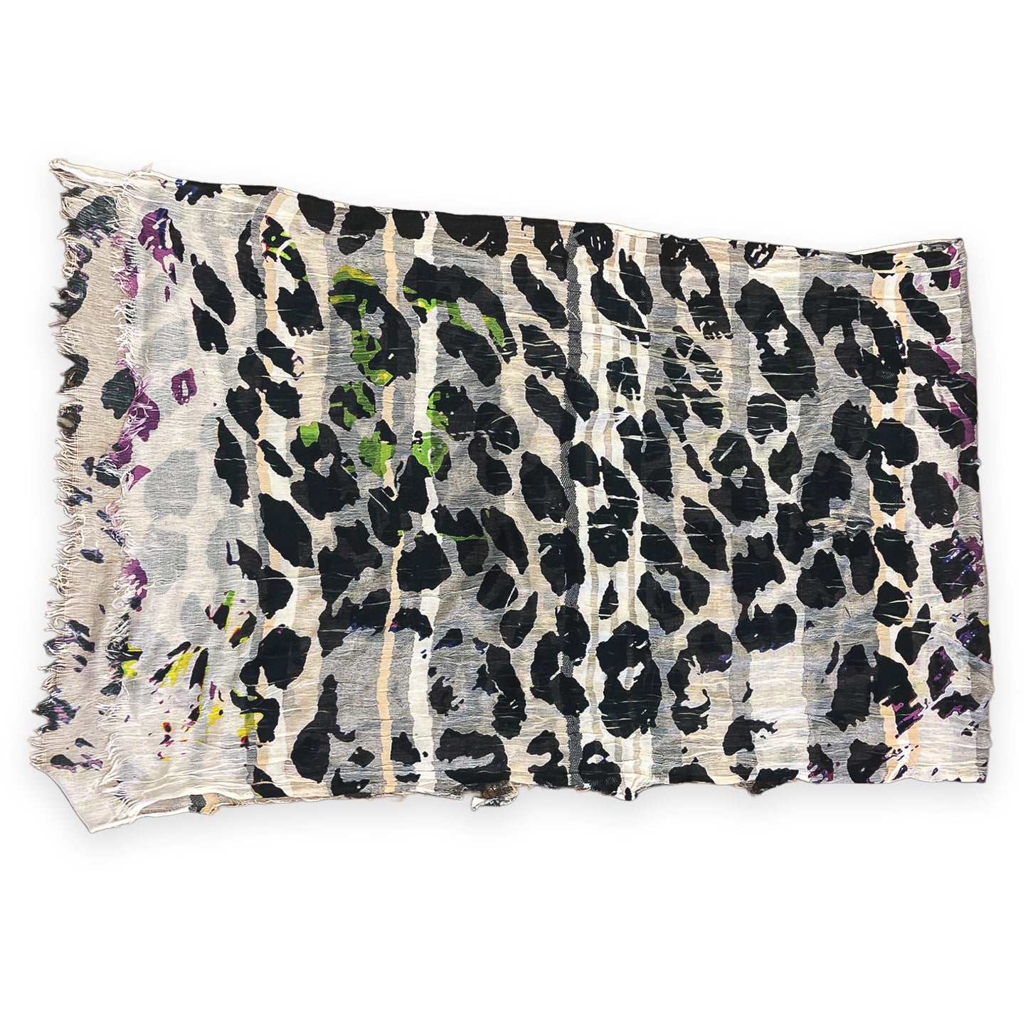 Leopard Pashmina Rave Scarf